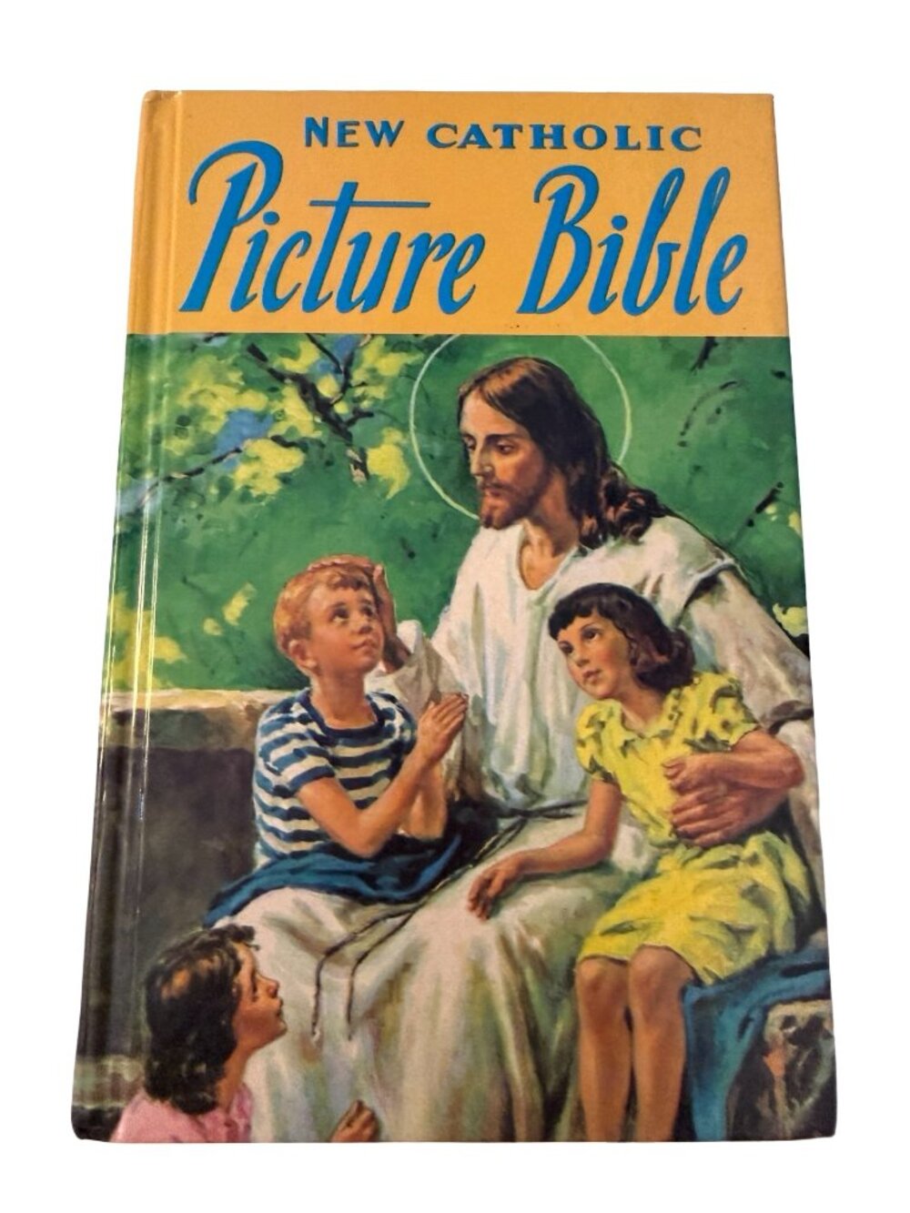 New Catholic Picture Bible Illustrated Children's Bible Hardcover ISBN 089942435